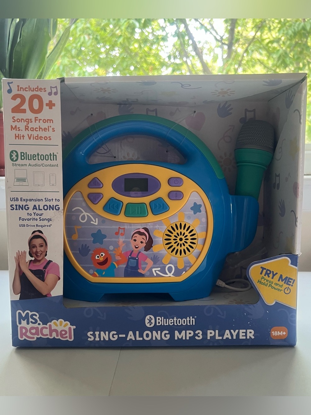 Ms. Rachel Bluetooth Sing-Along MP3 Player:
Educational Music Toy, Creativity